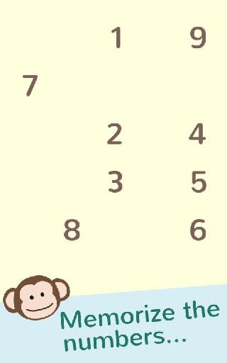 memory games for adults chimp