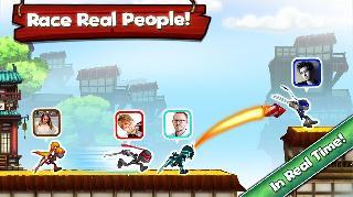 ninjump dash: multiplayer race