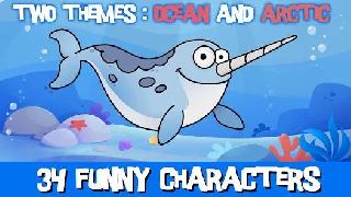 ocean - puzzles games for kids