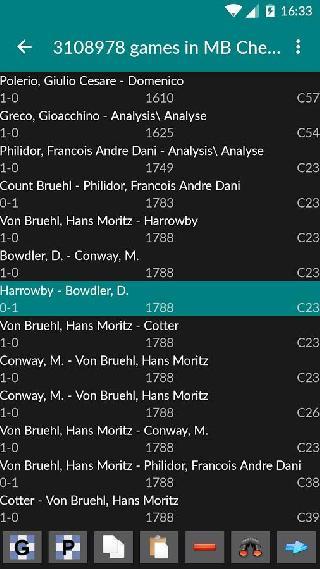 perfect chess database