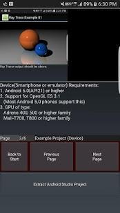 ray tracer dev kit for android