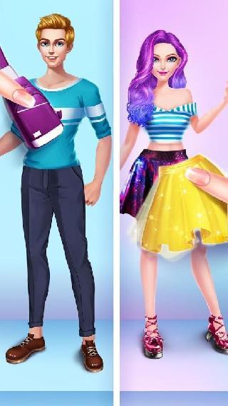 school date makeup - girl dress up