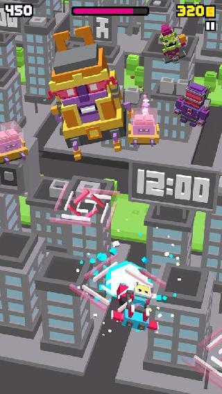 shooty skies - arcade flyer