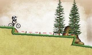 stickman downhill