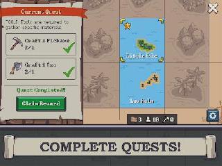 tap craft: mine survival sim
