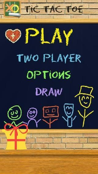 tic tac toe chalkboard pro