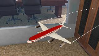 toy airplane flight simulator