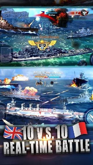 warship rising - 10 vs 10 real-time esport battle