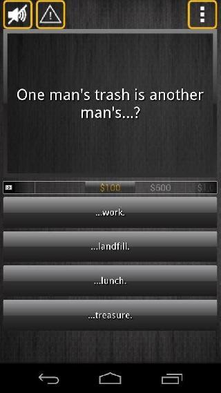 who becomes rich (trivia quiz)