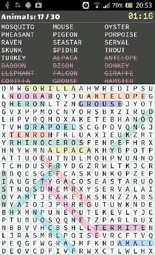 word search