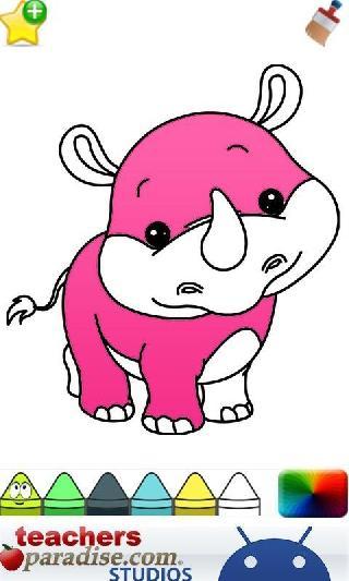 baby animals coloring book