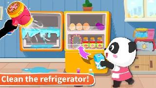 baby panda: house cleaning