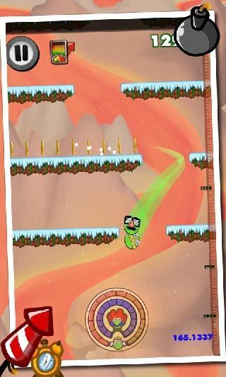 bubble blast falldown