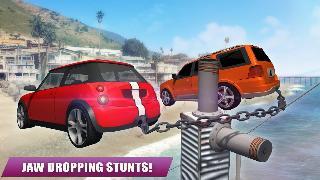 chained car racing games 3d