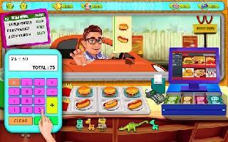 drive thru cash register - girl cashier