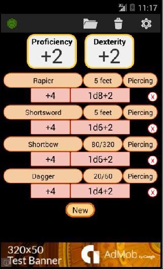 fifth edition character sheet