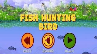 fish hunting bird