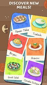 food words: cooking cat puzzle