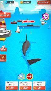 idle shark world - tycoon game