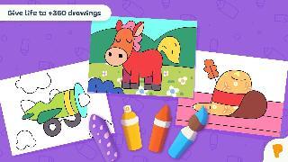 kids coloring world