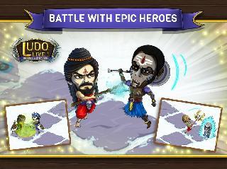 ludo live: heroes and strategy
