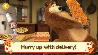 masha and the bear pizza maker