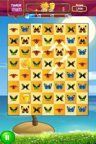 match butterfly