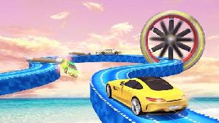 mega ramp car stunts racing : impossible tracks 3d