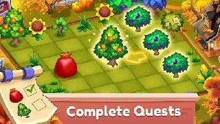 mingle farm  merge and match game