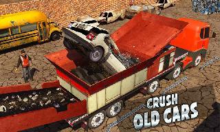 monster car crusher crane 2017