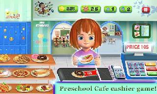 preschool cafe cashier girl:ca