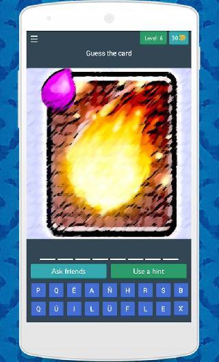 quizclash - guess the card