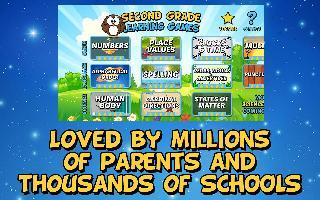 second grade learning games free