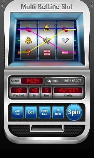 slot machine - multi betline