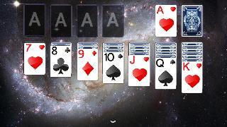 solitaire galaxy fantasy theme