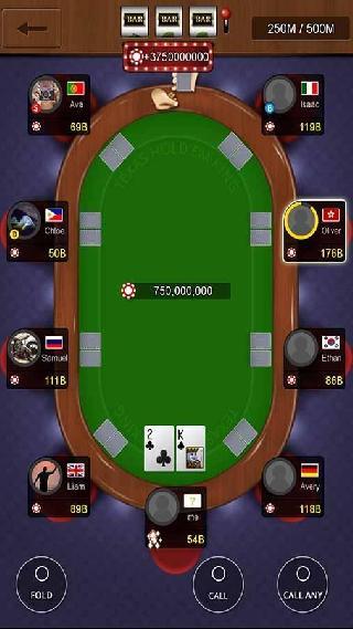 texas holdem poker king