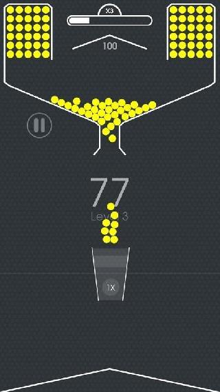 100 balls - tap to drop the color ball game