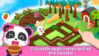baby panda's forest feast - party fun