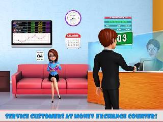 bank manager cash register - cashier games