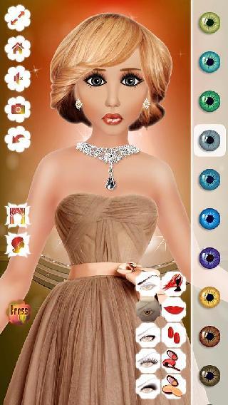 barbie bridal makeup and dress
