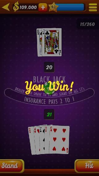 blackjack 21 hd
