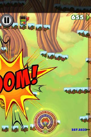 bubble blast falldown