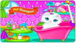 cat caring and makeover