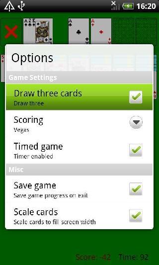 classic solitaire