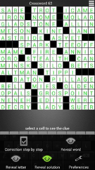 crossword puzzle free