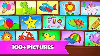 drawing games: draw and colour