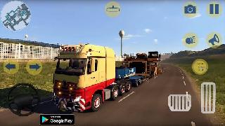 euro truck simulator : cargo truck games 2021