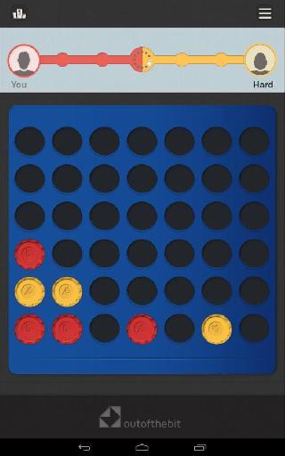 four in a row - classic games