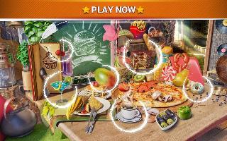 hidden objects food  kitchen cleaning game