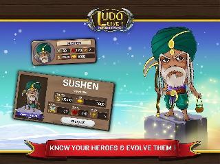 ludo live: heroes and strategy
